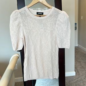 Blush pink NWT Express Sweater